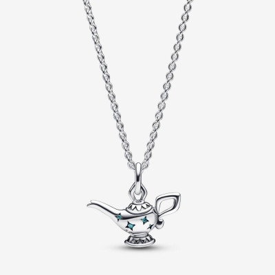 Pandora® 'Disney Aladdin' Damen Sterling Silber Halskette mit Anhänger - Silber 392347C01-45