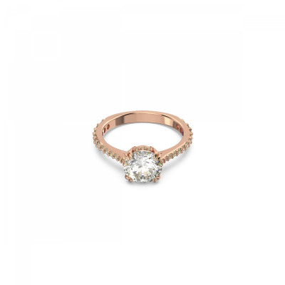 Swarovski® 'Constella' Damen Verchromtem Metall Ring - Rosé 5638548