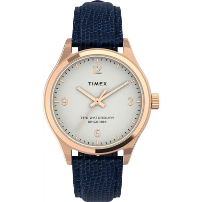 Timex® Analog 'Traditional' Damen Uhr TW2U97600