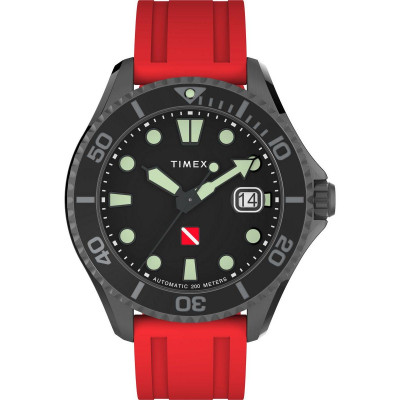 Timex® Analog 'Deep Water Tiburon Automatic' Herren Uhr TW2W21000