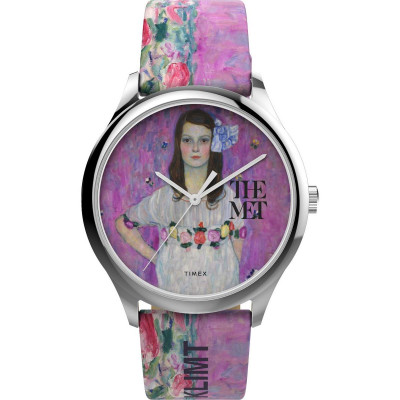 Timex® Analog 'The Met X Klimt' Damen Uhr TW2W24900