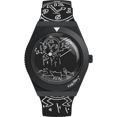 Timex® Analog 'Keith Haring X Q' Herren Uhr TW2W25600