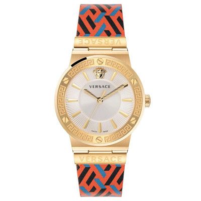 Versace® Analog 'Greca Logo' Damen Uhr VEVH01521