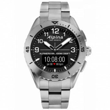 Alpina® Analog Digital 'Alpinerx Alive' Herren Uhr AL-284LBBW5TAQ1B