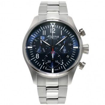 Alpina® Chronograph 'Startimer Pilot' Herren Uhr AL-371NN4S6B
