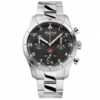 Alpina® Chronograph 'Startimer Pilot' Herren Uhr AL-372BW4S26B