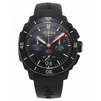 Alpina® Chronograph 'Seastrong Diver' Herren Uhr AL-372LBBG4FBV6
