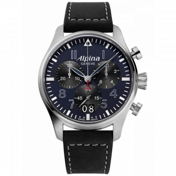 Alpina® Chronograph 'Startimer Pilot' Herren's Uhren AL-372NB4S6
