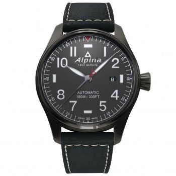 Alpina® Analog 'Startimer Pilot' Herren's Uhren AL-525G4TS6
