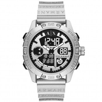 Armani Exchange® Analog Digital 'D-bolt' Herren Uhr AX2965