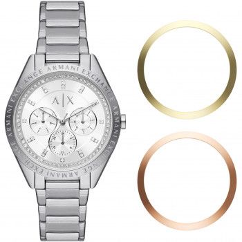 Armani Exchange® Multi Zifferblatt 'Lady Giacomo' Damen Uhr AX7142SET