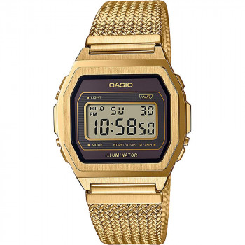 Casio® Digital 'Vintage' Damen Uhr A1000MGA-5EF