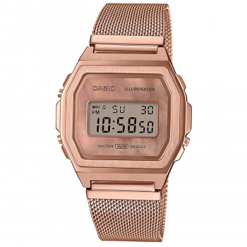 Casio® Digital 'Vintage' Damen Uhr A1000MPG-9EF
