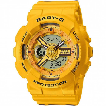 Casio® Analog Digital 'Baby-g Summer Lover Honey' Damen Uhr BA-110XSLC-9AER