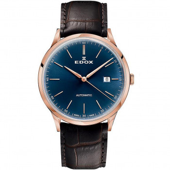 Edox® Analog 'Les Vauberts' Herren's Uhren 80106 37RC BUIR