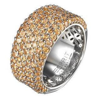 Esprit® Damen's Sterling Silber Ring - Silber ELRG91614D180