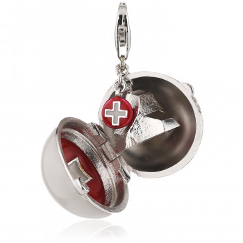 Esprit® 'Secret Switzerland' Damen Sterling Silber Charm - Silber ESCH91233A000