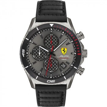 Ferrari® Chronograph 'Pilota Evo' Herren's Uhren 0830773