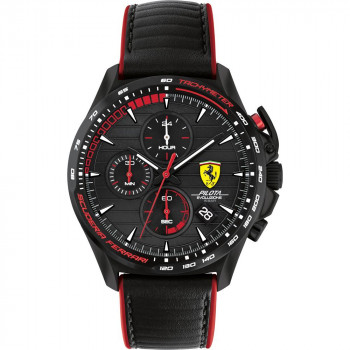 Ferrari® Chronograph 'Pilota Evo' Herren's Uhren 0830849