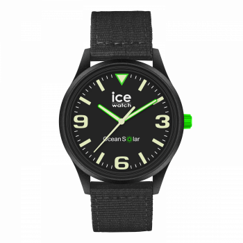 Ice Watch® Analog 'Ice Ocean - Black' Unisex Uhr (Medium) 019647