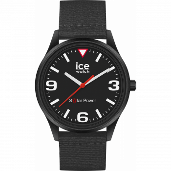 Ice Watch® Analog 'Ice Solar Power - Black Tide' Unisex Uhr (Medium) 020058