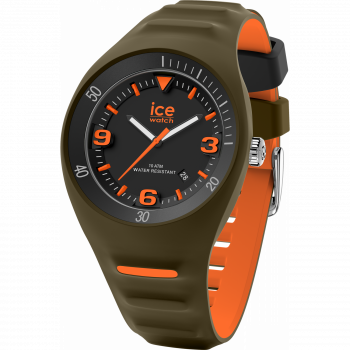 Ice Watch® Analog 'P. Leclercq - Khaki Orange' Herren Uhr 020886