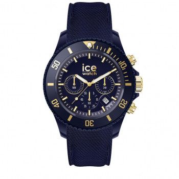 Ice Watch® Chronograph 'Ice Chrono - Dark Blue Gold' Herren Uhr (Medium) 021601