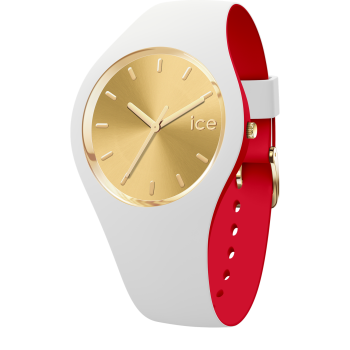 Ice Watch® Analog 'Ice Loulou - White Gold Chic' Damen Uhr (Medium) 022328