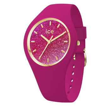 Ice Watch® Analog 'Ice Glitter - Fuschia Pink' Mädchen Uhr (Small) 022575