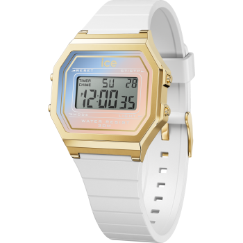 Ice Watch® Digital 'Ice Digit Retro - White Majestic' Damen Uhr 022718
