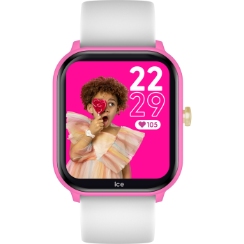 Ice Watch® Digital 'Ice Smart Junior 2.0 - Flashy Pink - White' Mädchen Uhr 022798