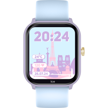 Ice Watch® Digital 'Ice Smart Junior 2.0 - Purple - Soft Blue' Kind Uhr 022801