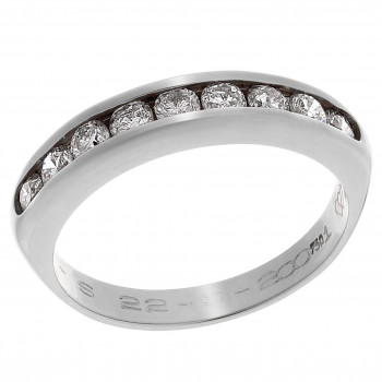 Orphelia® Damen Weißgold 18K Ring - Silber RD-3003/1