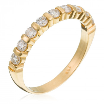 Orphelia® Damen's Gelbgold 18K Ring - Gold RD-3005