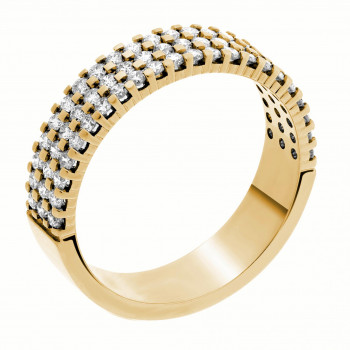 Orphelia® Damen Gelbgold 18K Ring - Gold RD-3021