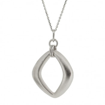 Orphelia® Damen's Sterling Silber Halskette mit Anhänger - Silber ZH-4525