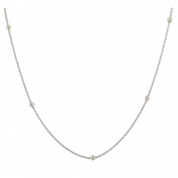 Orphelia® Damen Sterling Silber Halsketten ohne Anhänger - Silber ZK-7200