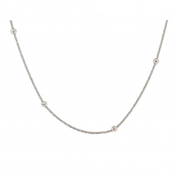 Orphelia® Damen Sterling Silber Halsketten ohne Anhänger - Silber ZK-7201