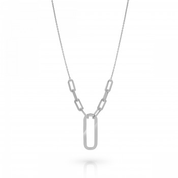 Orphelia® 'Essence' Damen's Sterling Silber Halsband - Silber ZK-7560