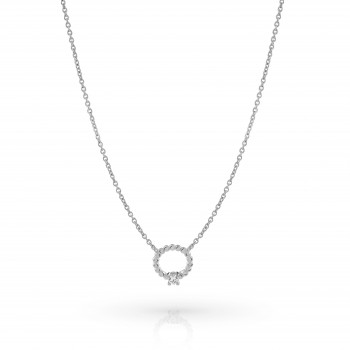 Orphelia® 'Premium' Damen Sterling Silber Halsband - Silber ZK-7562