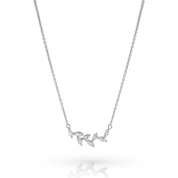 Orphelia® 'Charlene' Damen's Sterling Silber Halsband - Silber ZK-7568