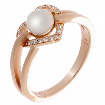 Orphelia® Damen Sterling Silber Ring - Rosé ZR-7233/RG