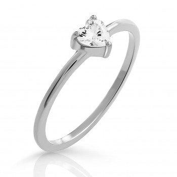 Orphelia® 'Love' Damen Sterling Silber Ring - Silber ZR-7531