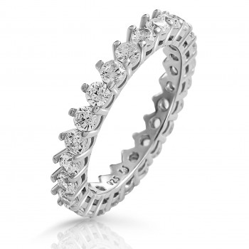 Orphelia® 'Paris' Damen Sterling Silber Ring - Silber ZR-7540
