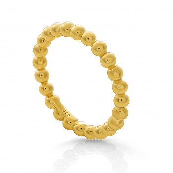 Orphelia® 'Unity' Damen's Sterling Silber Ring - Gold ZR-7541/G