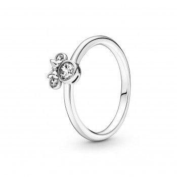 Pandora® 'Disney Mickey Mouse & Minnie Mouse' Damen Sterling Silber Ring - Silber 190074C01