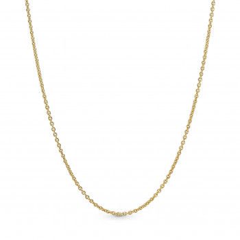 Pandora® 'Classic' Damen Verchromtem Metall Halsketten ohne Anhänger - Gold 368727C00-45
