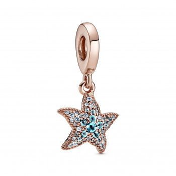 Pandora® 'Starfish' Damen Verchromtem Metall Charm - Rosé 788942C01