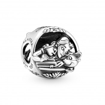 Pandora® 'Disney Beauty And The Beast' Damen Sterling Silber Charm - Silber 790060C00