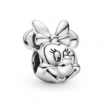 Pandora® 'Disney Mickey Mouse & Minnie Mouse' Damen Sterling Silber Charm - Silber 791587